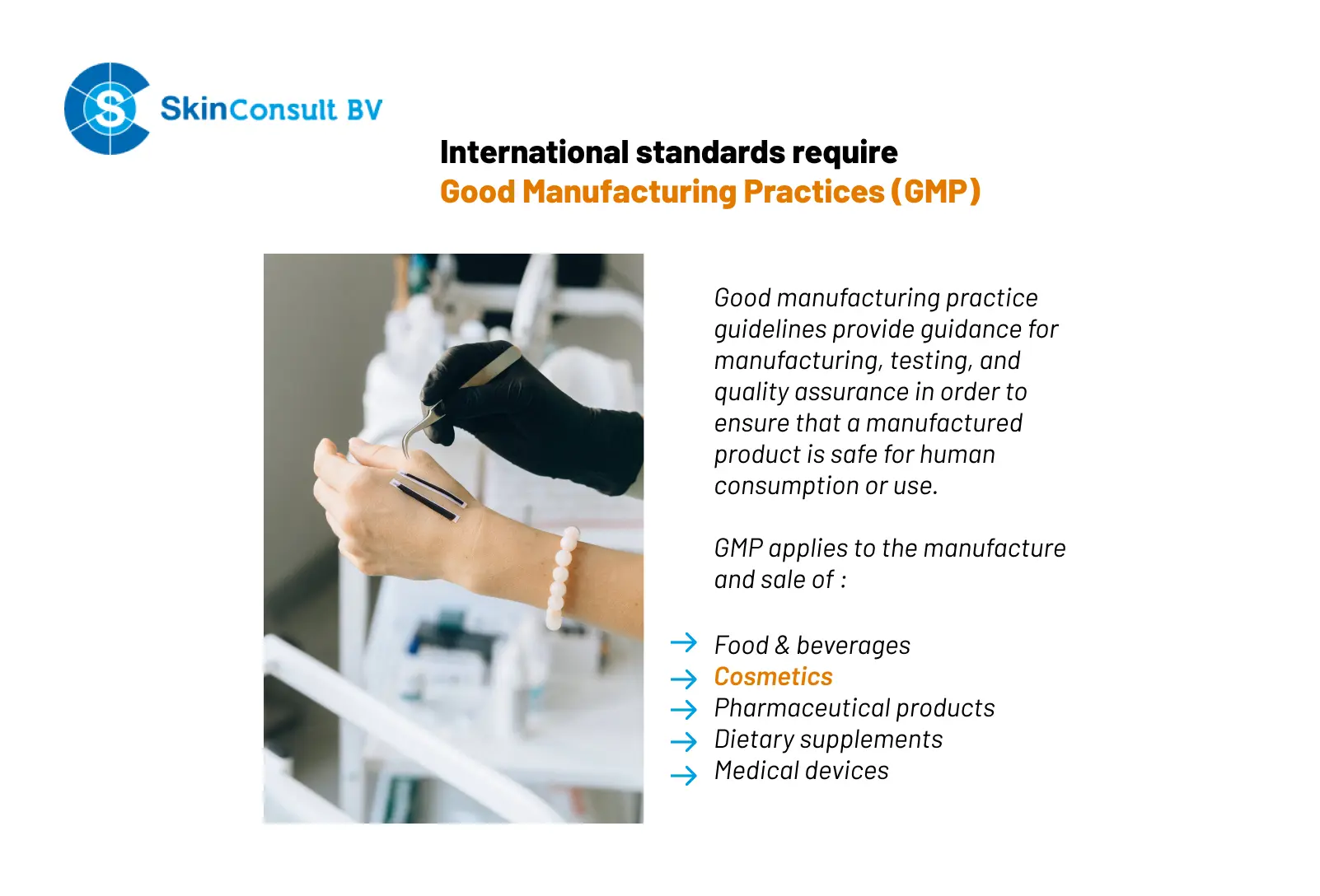 GMP (Good Manufacturing Practices) differences USA EU cosmetics regulations